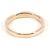 Autre Marque Bague alliance en or rose 18K avec diamant Doré - vue 3