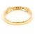 Autre Marque Anello a fascia in oro giallo 18K con diamante D'oro - vista 3