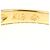 Autre Marque Anello a fascia in oro giallo 18K con diamante brown Marrone D'oro - vista 4
