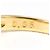 Autre Marque Anello a fascia in oro giallo 18K con diamante brown Marrone D'oro - vista 5
