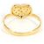 Autre Marque 18K Yellow Gold Diamond Band Ring Golden - view 3