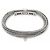 Autre Marque Bracciale Wellendorff Sonnenglanzknoten Oro Bianco 750/18K Corda 41,5 g Full Set