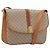 Céline Celine Vintage Macadam Canvas and Leather Beige
