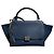 Céline Small Leather Trapeze Satchel