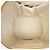 Beauty case Chanel Vintage Timeless Caviar Tall Giallo - vista 5