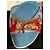 Sandali Versace in camoscio con Charms Marini Bianco Rosso Blu D'oro - vista 8