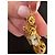 Brincos pendentes Dolce & Gabbana Devotion Coração Sagrado Vermelho Dourado - vista 8