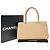 Chanel Vintage Handle CC Caviar Medium Beige