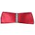 Pochette Roberto Cavalli in raso rosso con strass - vista 2