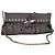 Emanuel Ungaro Pochette in Raso Grigio con Strass