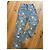Kenzo Jeans mit Hokusai-Wellen-Print Weiß Blau - Ansicht 5