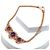 Autre Marque Collana antica con 3 ametiste e perle oro rosa 750/18K 40cm D'oro Porpora - vista 2