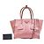 Prada Double Zip Lux Convertible Saffiano Leather XL Rosa