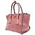 Prada Double Zip Lux Convertible Saffiano Leather XL Rosa - vista 3