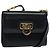 Salvatore Ferragamo Gancini Leather Preto