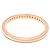 Anello Tiffany & Co. Setting Memoire Oro Rosa 750/18K 23 Diamanti 0,17 ct Gr. 58 - vista 3