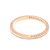 Anello Tiffany & Co. Setting Memoire Oro Rosa 750/18K 23 Diamanti 0,17 ct Gr. 58 - vista 4