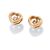 Chopard Happy Diamonds Pendientes Yellow Gold 750/18K Corazón Diamantes Full Set Dorado - vista 2