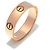 Anello Cartier Love Oro Rosa 750/18K Classic Mis. 59 Design Massiccio Lusso - vista 2