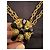 Collana Dolce & Gabbana con pendente a fiore e cristalli Nero D'oro - vista 7