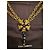Collana Dolce & Gabbana con pendente a fiore e cristalli Nero D'oro - vista 8