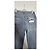Jeans Ganni "Lovy" Gamba Dritta Blu - vista 4