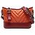 CHANEL Bolso Gabrielle piel de becerro naranja