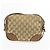 Gucci Bree Disco GG Canvas with Leather Mini Marrone - vista 2