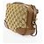 Gucci Bree Disco GG Canvas with Leather Mini Marrone - vista 4