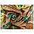 Hermès Pañuelo Neige d'Antan de Cachemira y Seda 90cm Multicolor - vista 10