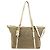 Prada Logo Convertible Shopper Canvas Tall Marrone