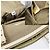 Prada Logo Convertible Shopper Canvas Tall Marrone - vista 7