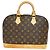 Louis Vuitton Alma Monogram Canvas PM Marron