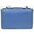 Prada Convertible Sound Top Handle Saffiano Leather Medium Blue - view 2