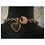 Collana Yves Saint Laurent Gioco di Carte Multicolore Rosso Verde Arancione Gold hardware - vista 3