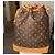 Noe Louis Vuitton Bolso Saco Monogram Noé Castaño Monograma - vista 10