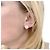 Autre Marque Pendientes de oro blanco, platino y diamantes. - vista 6