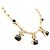 Autre Marque Collana in oro giallo, ematite pain de sucre, rubini e diamanti. - vista 2