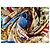 Hermès Foulard seta Les Amériques 90cm Oliver Kermit 1992 Multicolore - vista 12