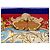 Hermès Foulard seta Les Amériques 90cm Oliver Kermit 1992 Multicolore - vista 3
