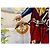 Hermès Foulard seta Les Amériques 90cm Oliver Kermit 1992 Multicolore - vista 5
