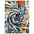 Hermès Foulard Le Grand Prix au Faubourg 90cm Ugo Gattoni Multicolore - vista 15
