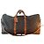 Louis Vuitton Keepall 60 Bandoulière Monogram Canvas Mala de Viagem Marrom Monograma