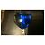 Baccarat Fermacarte Cuore in Cristallo Blu - vista 4