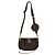 Louis Vuitton Monogram Canvas Multi Pochette Accessoire Green Crossbody Bag Brown