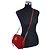 Gucci Bolso de hombro GG Marmont Small Matelassé en terciopelo rojo Roja - vista 2