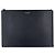 Autre Marque Pouch con zip in pelle Grain de Poudre nera Nero