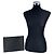 Autre Marque Pouch con zip in pelle Grain de Poudre nera Nero - vista 2