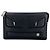 Fendi Clutch Pochette Selleria in pelle nera Monster Bugs Eye Nero