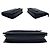 Fendi Clutch Pochette Selleria in pelle nera Monster Bugs Eye Nero - vista 4